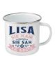 Geschenk für Lisa, H&H Top Lady Namensbecher